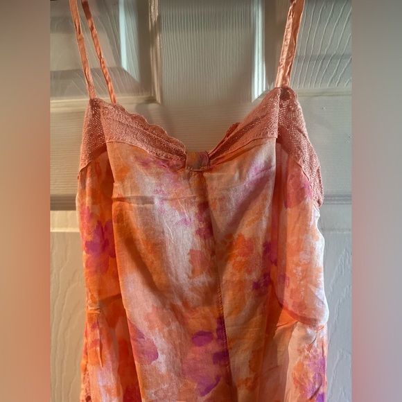 NWT Intimately Free People Forget Me Not Lace Trim Romper. Size XS. - Picture 3 of 10